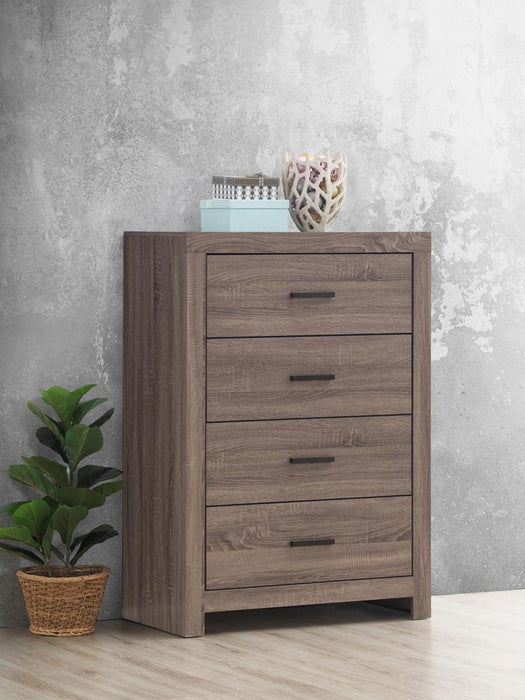 Brantford 4-drawer Chest Barrel Oak