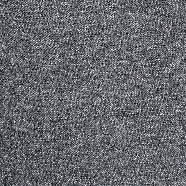 LYNDA Loveseat W/ Pillows, Dark Gray