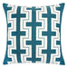 Kari Teal 20" X 20" Pillow, Turquoise image