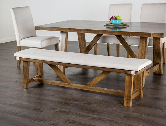 Losone Bench W/ Cushion