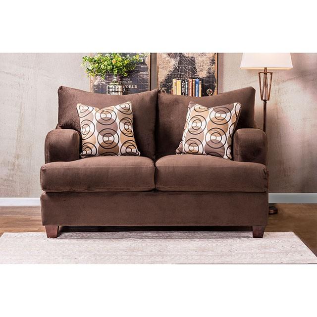 WESSINGTON Chocolate Love Seat