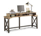 Flexsteel Carpenter Work Console in Rustic Gray image