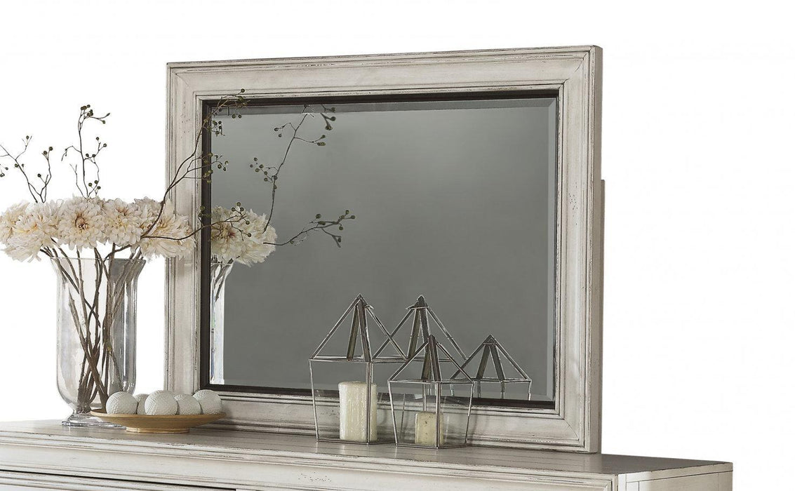 Flexsteel Wynwood Harmony Mirror In White Wood