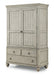 Flexsteel Wynwood Plymouth Armoire in Whitewash Wood image