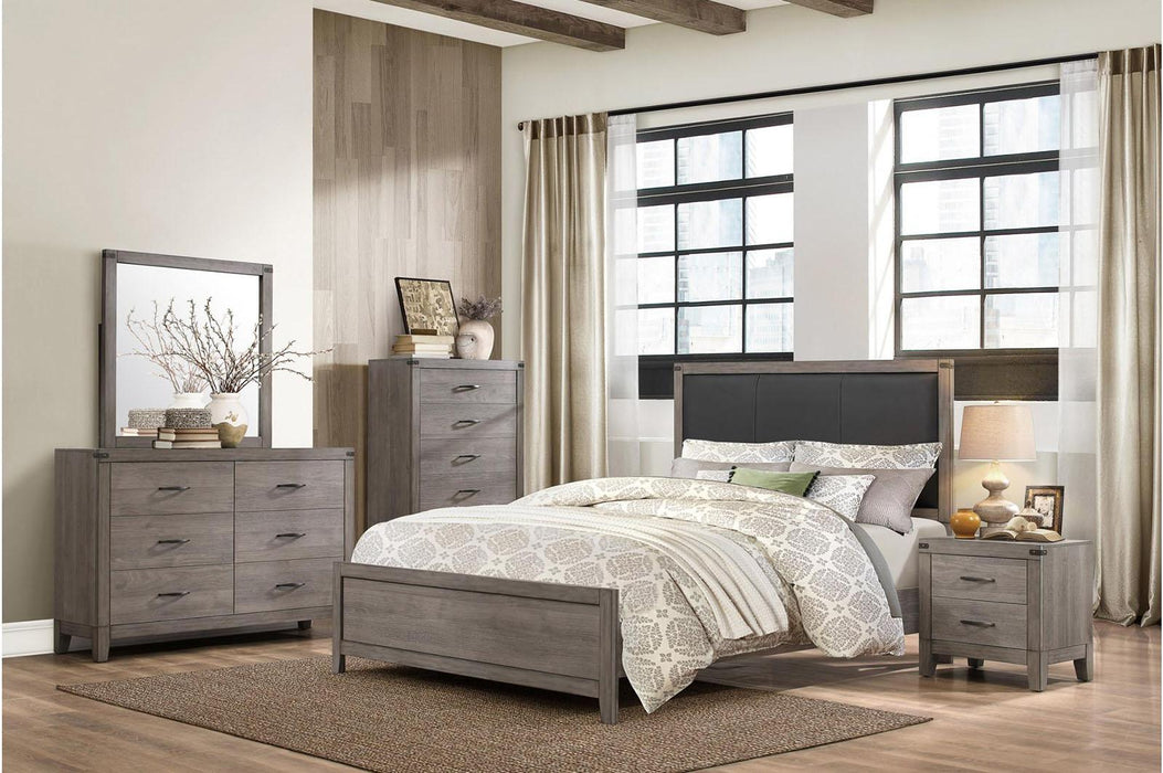 Woodrow 6 Drawer Dresser in Gray 2042-5