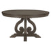 Toulon  Round Dining Table in Dark Pewter 5438-54* image