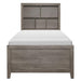 Woodrow Twin Platform Bed in Gray 2042NBT-1* image