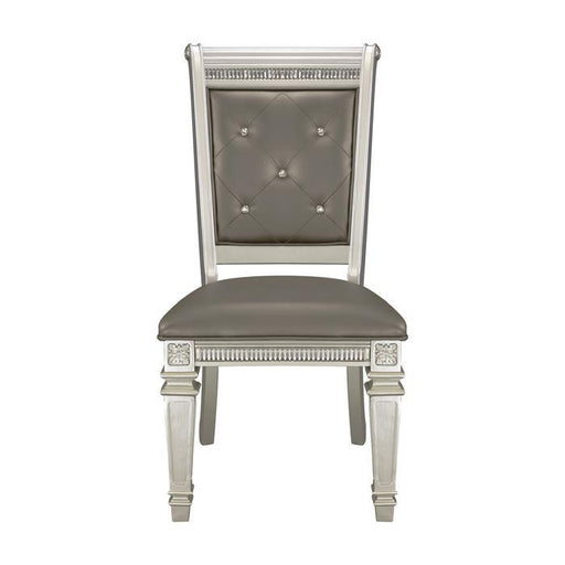 Bevelle Side Chair in Silver (Set of 2) image