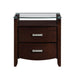 Lyric 2 Drawer Nightstand in Dark Espresso 1737NC-4 image