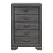 Beechnut 5 Drawer Chest in Gray 1904GY-9 image