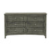 Garcia 6 Drawer Dresser in Gray 2046-5 image