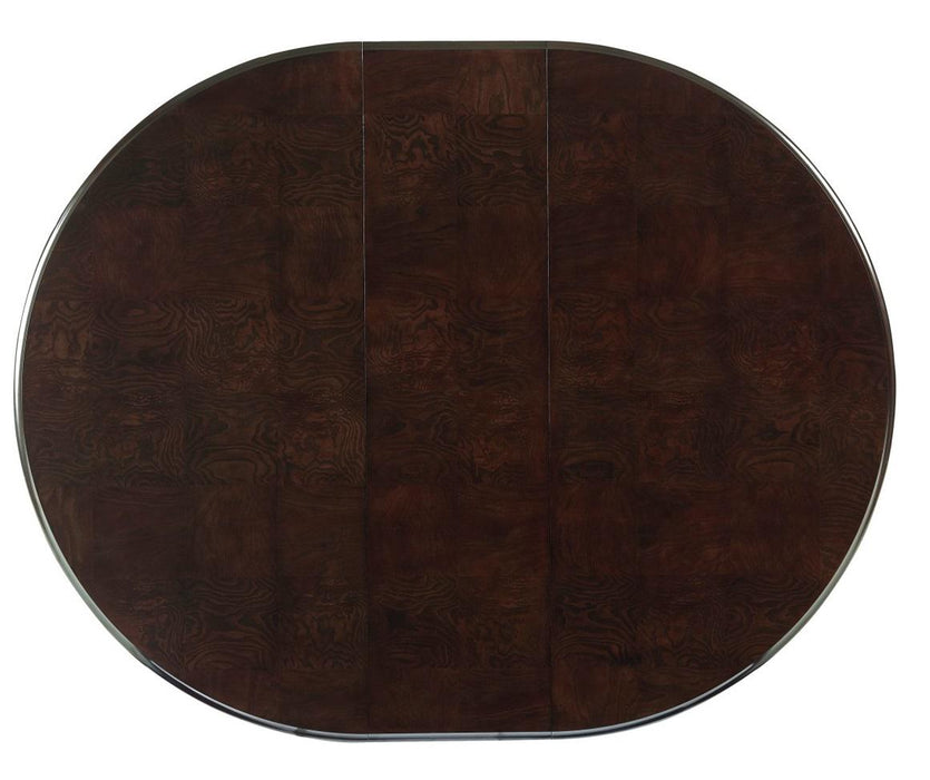 Savion Round/Oval Dining Table in Espresso 5494-76*