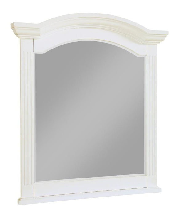 Meghan Mirror in White 2058WH-6