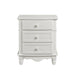 Clementine 3 Drawer Night Stand in White B1799-4 image