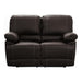 Cassville Double Reclining Loveseat in Dark Brown 8403-2 image