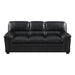 Talon Sofa in Black 8511BK-3 image
