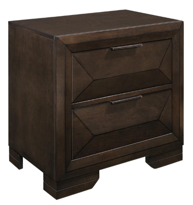 Chesky Nightstand in Warm Espresso 1753-4