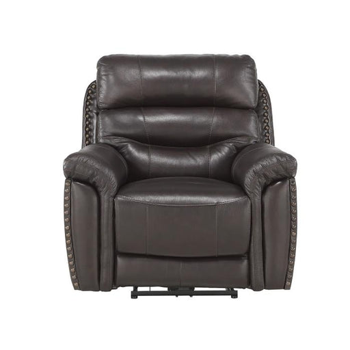 Lance Power Reclining Chair with Power Headrest and USB Port in Brown image