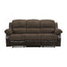 Granley Double Reclining Sofa in Chocolate 9700FCP-3 image