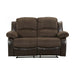 Granley Double Reclining Loveseat in Chocolate 9700FCP-2 image