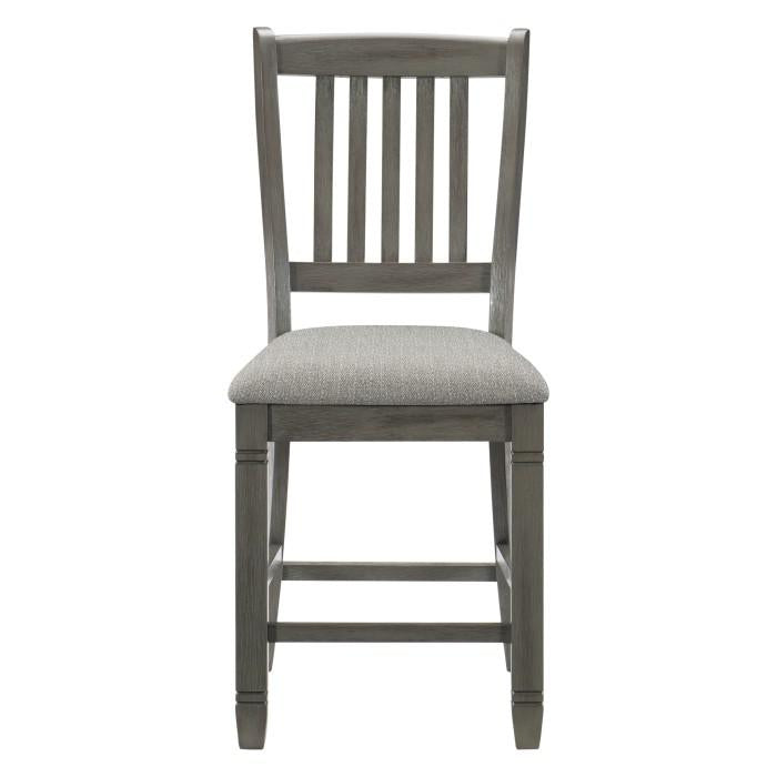 Granby Counter Height Chair in Antique Gray (Set of 2) image