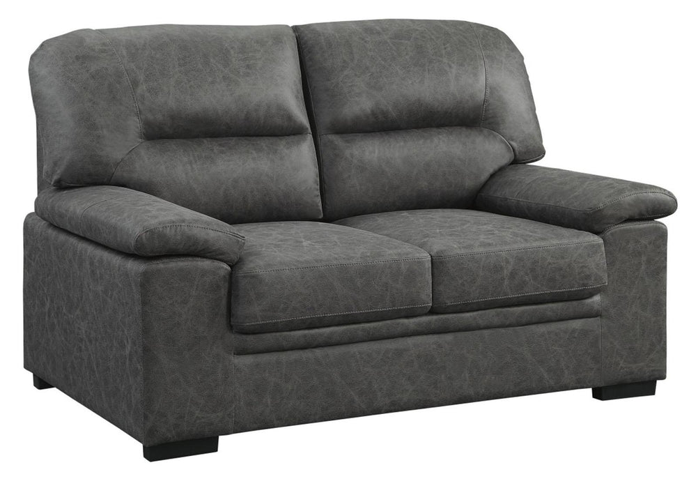 Michigan Loveseat in Dark Gray 9407DG-2