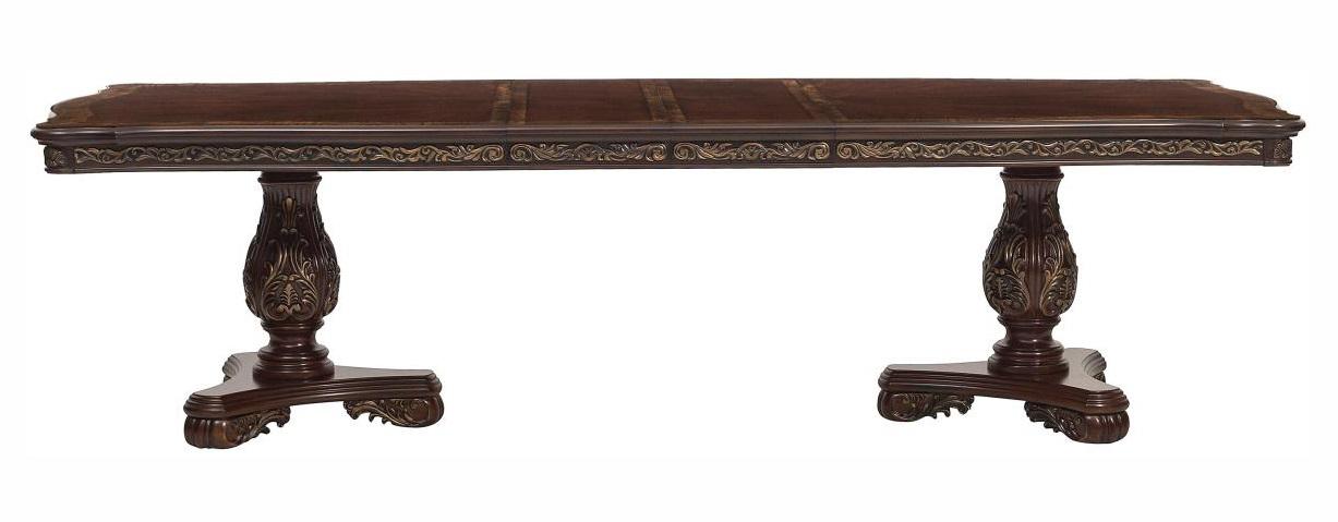 Deryn Park Dining Table In Dark Cherry 2243-114*